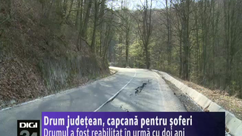 Drum judetean din Valcea, capcana pentru soferi Imagine