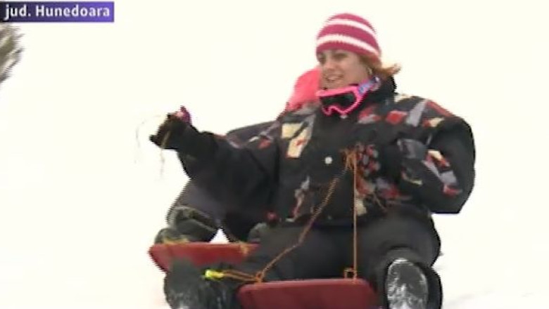 Drum judetean, partie pentru schiori. Soseaua a fost modernizata anul trecut cu 12 milioane de lei Imagine