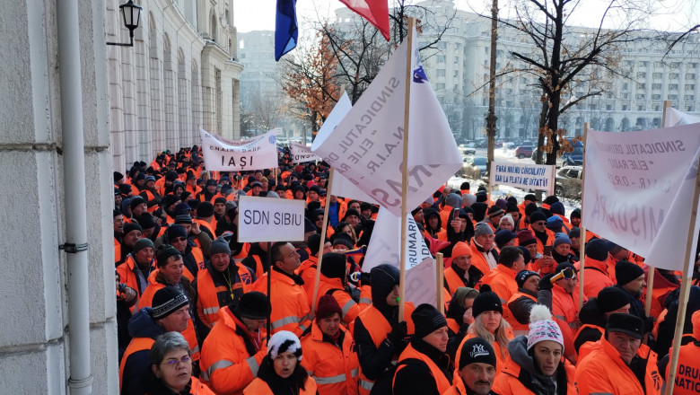 Drumarii protesteaza la Ministerul de Finante: „Suntem in pragul unui dezastru rutier si social”. Cand vor discuta cu guvernantii Imagine
