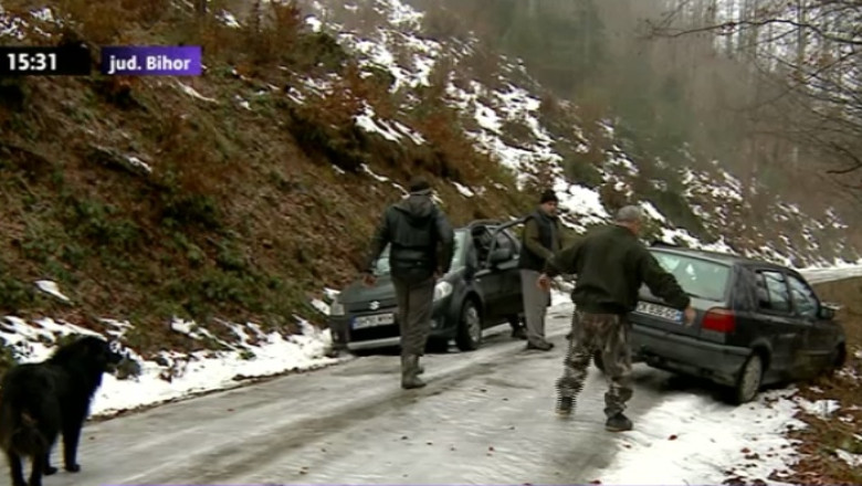 Drumul de gheata din Romania. Autoritatile ridica din umeri: „Nu se poate rascheta zapada” Imagine