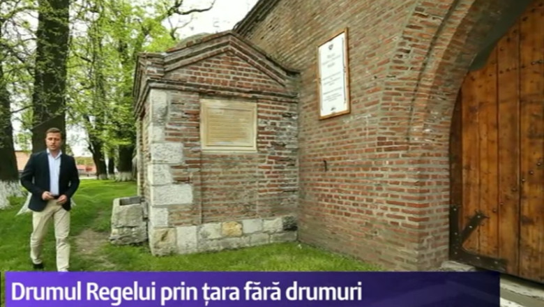 Drumul regelui. Popas la mosia Golesti. Semneaza primul act Imagine