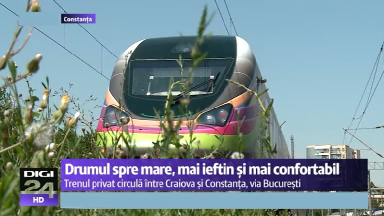 Drumul spre mare, mai ieftin si mai confortabil cu trenul privat Imagine