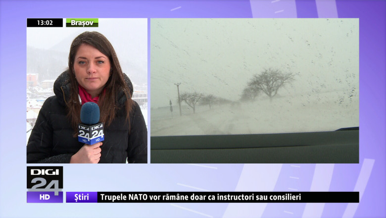 Drumuri blocate in Covasna si Harghita Imagine