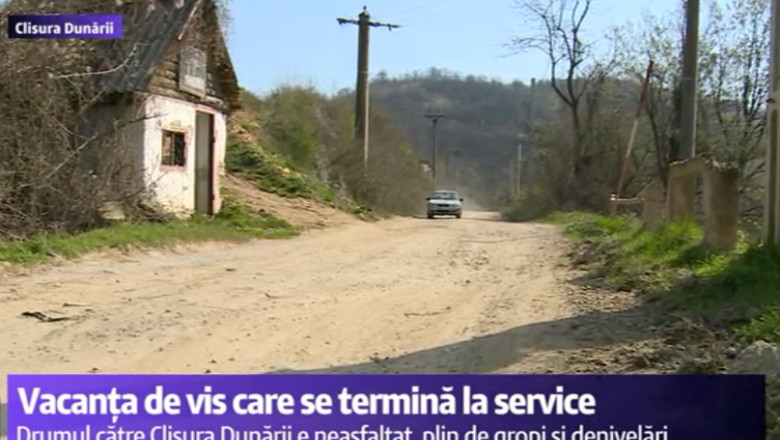 Drumuri de cosmar spre locuri de vis. Destinatii ocolite de turisti din cauza gropilor din asfalt Imagine