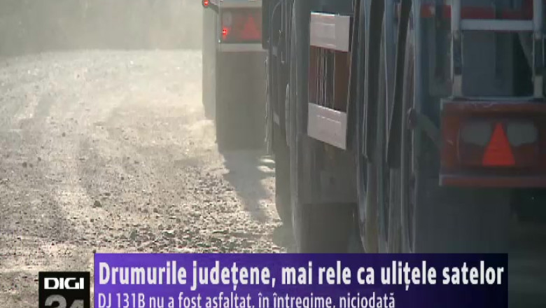 Drumurile judetene, mai rele ca ulitele satelor Imagine
