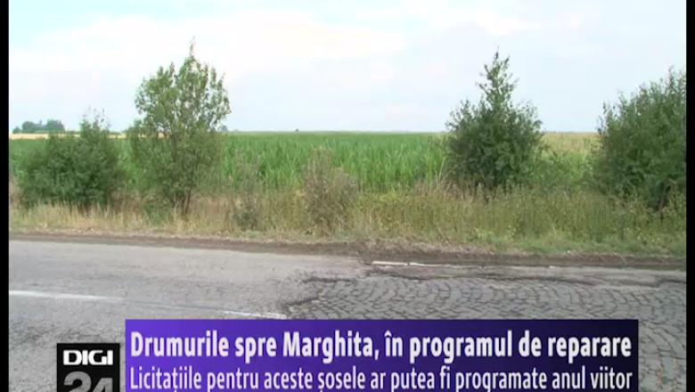 Drumurile spre Marghita, in programul de reparare Imagine