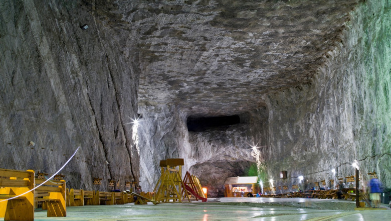 DSU: „Deteriorari semnificative” si pericol de prabusire a planseului vechii mine de la Praid. RO-Alert pentru evacuarea a 45 de case Imagine