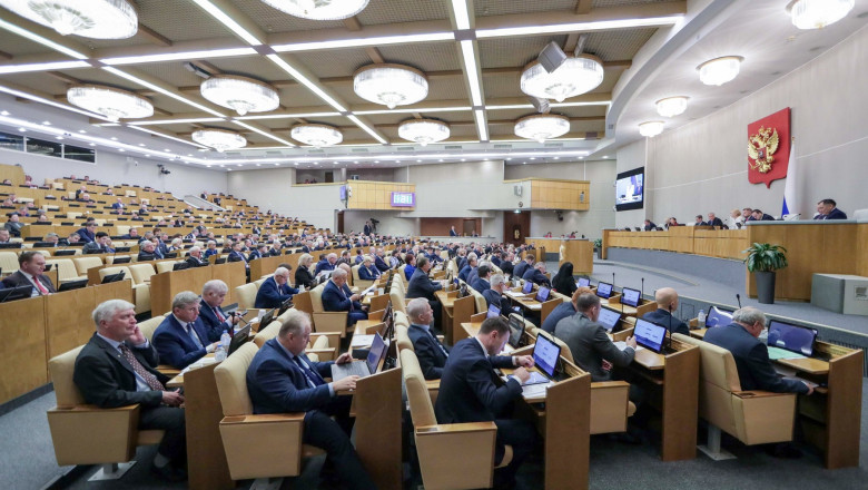 Duma de Stat rusa va vota un proiect de lege vizand mobilizarea militara permanenta Imagine