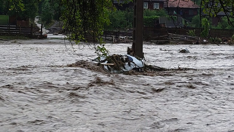 Dupa avertizarea de ploi si furtuni, autoritatile emit Cod galben de inundatii. Care sunt zonele vizate Imagine