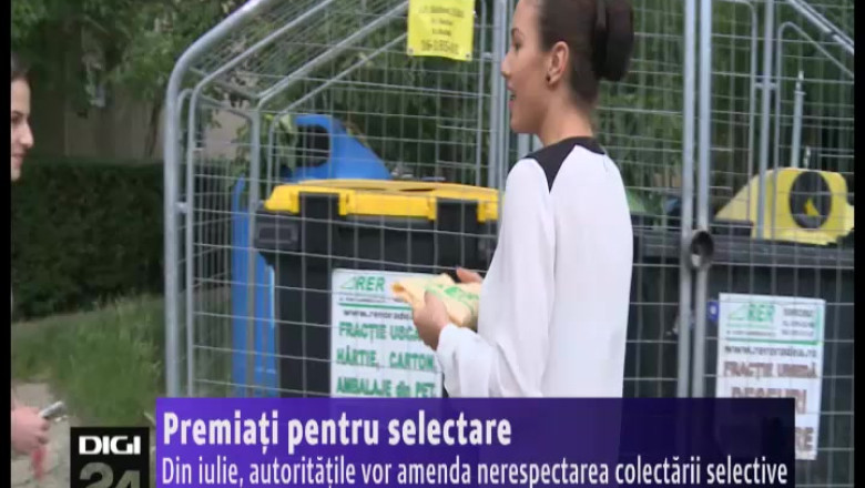 Dupa ce au dat cadouri, autoritatile oradene vor amenda nerespectarea colectarii selective a deseurilor Imagine