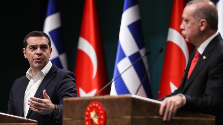 Dupa ce Erdogan i-a amenintat pe greci in limba lor, fostul premier elen Tsipras i-a dat replica in turca Imagine