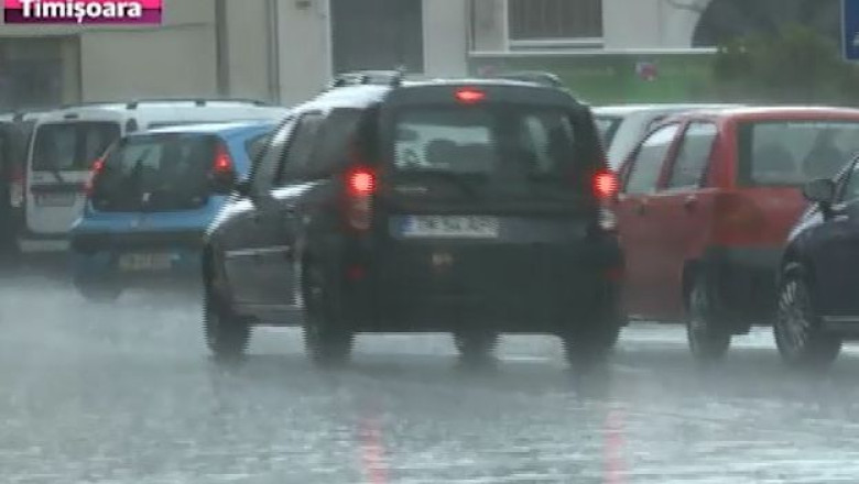 Dupa codul galben de ploi, in Vest, hidrologii raman in alerta Imagine