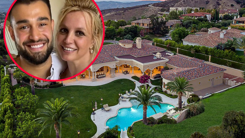 Dupa nunta, Britney Spears si-a cumparat o proprietate de 12 milioane de dolari. Cum arata casa care are inclusiv o sala de cinema Imagine