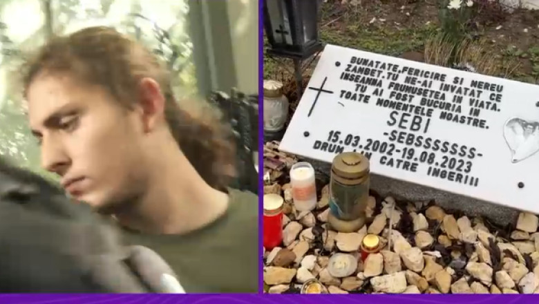 Dupa procesul de la Judecatorie, parintii tinerilor ucisi in 2 Mai au mers la mormintele acestora. Maine ar fi fost ziua lui Sebastian Imagine