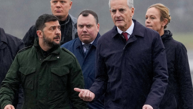 Dupa Suedia, si Norvegia ajuta Ucraina sa treaca peste iarna. Ce suma i s-a promis lui Zelenski pentru investitii in sectorul energetic Imagine