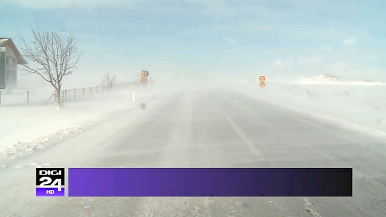 Dupa viscol a venit gerul. -21 de grade Celsius s-au inregistrat la Vaslui, -15 in Bucuresti. Numeroase drumuri sunt in continuare blocate Imagine