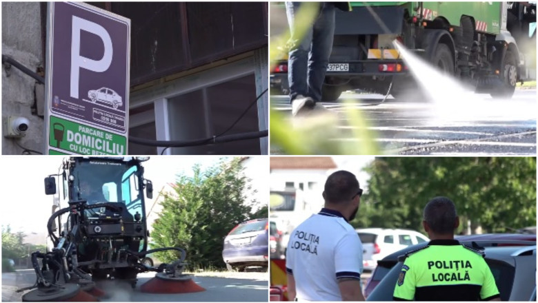 „E absurd!”. Orasul in care primaria vrea sa ii amendeze cu 1.500 de lei pe soferii care parcheaza in calea maturatorilor stradali
