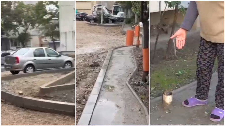 „E mai mare rusinea”. Revolta printre localnici, dupa ce o parcare de cartier s-a transformat intr-un haos, cu girul primariei Imagine