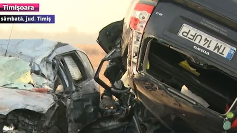 E70, blocat doua ore din cauza unui accident Imagine