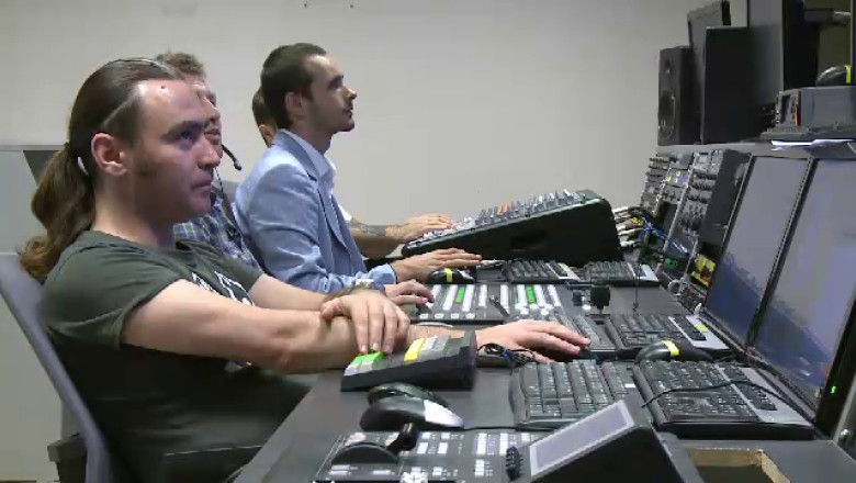 Echipa Digi24 Constanta. In spatele stirii lucreaza o echipa intreaga de profesionisti Imagine