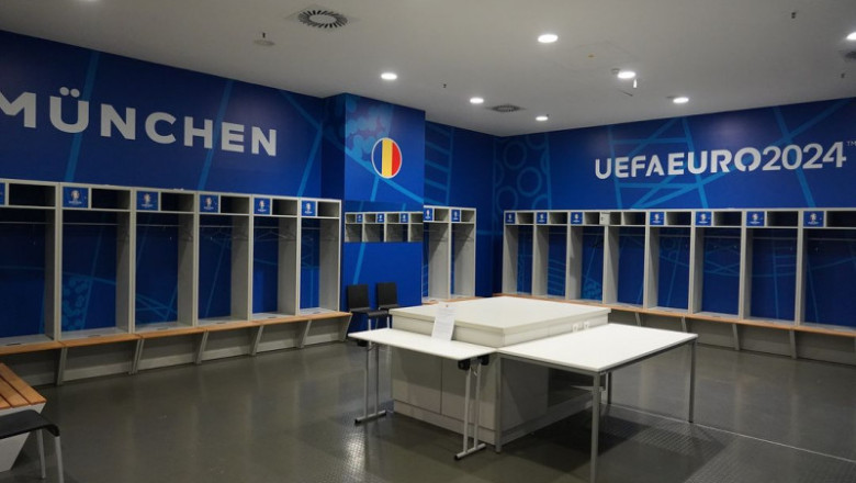 Echipa Romaniei a dat o lectie de civilizatie si a curatat luna vestiarul, dupa eliminarea de la EURO 2024. UEFA a fost impresionata Imagine