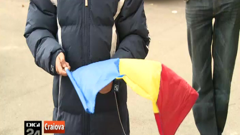 Echipa Romaniei, incurajata pe National Arena si de suporteri din Craiova   Imagine