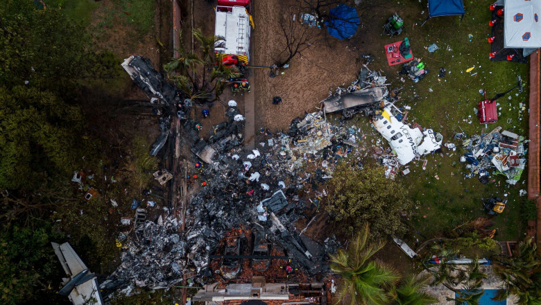 Echipajul avionulului prabusit in Brazilia, ucigand 62 de persoane, a semnalat o problema la sistemul de degivrare inainte de accident Imagine