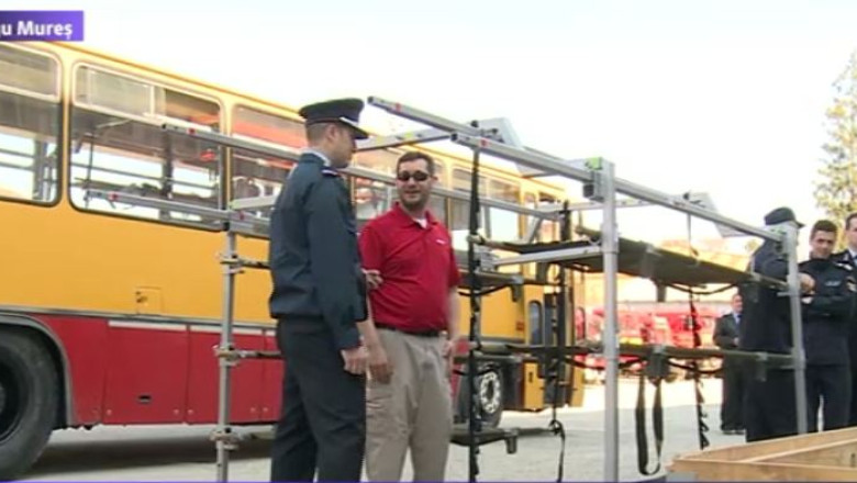 Echipament unic in Europa, la Targu-Mures: autobuzul-ambulanta Imagine