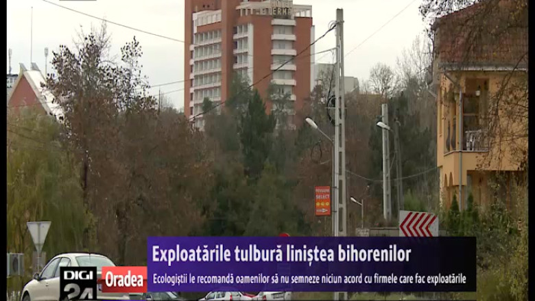 Ecologistii le cer bihorenilor sa nu semneze niciun acord cu firmele care cauta petrol si gaze naturale Imagine