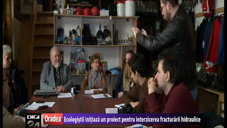 Ecologistii oradeni initiaza un proiect pentru interzicerea fracturarii hidraulice Imagine