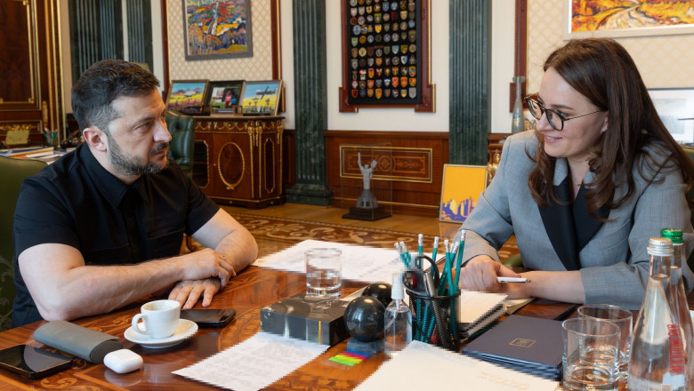 „Economista cu sange rece”. Cine este Iulia Sviridenko, viitorul premier ucrainean cu care Zelenski spera sa salveze relatiile cu Trump Imagine