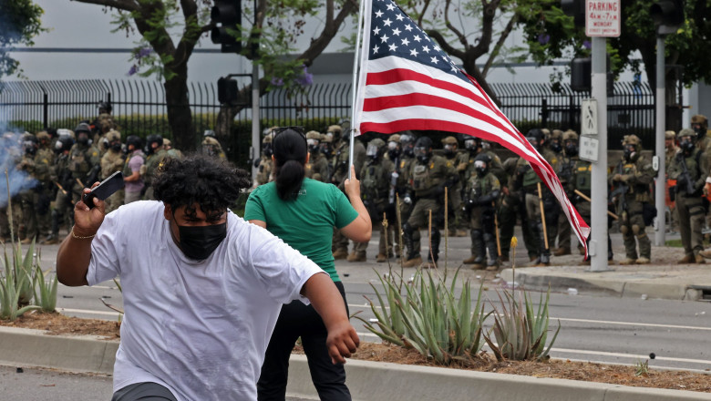 Efectele protestelor fata de deportarile initiate de Donald Trump asupra vietii politice din SUA. Cine si ce ar putea castiga Imagine