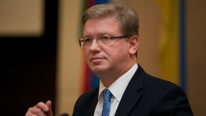 Eforturi de solutionare a crizei din Ucraina. Comisarul european Stefan Fuele discuta, la Kiev, cu puterea si opozitia Imagine