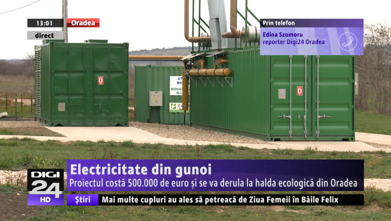 Electricitate din gunoi. Proiectul costa 500.000 de euro si se va derula la halda ecologica din Oradea Imagine