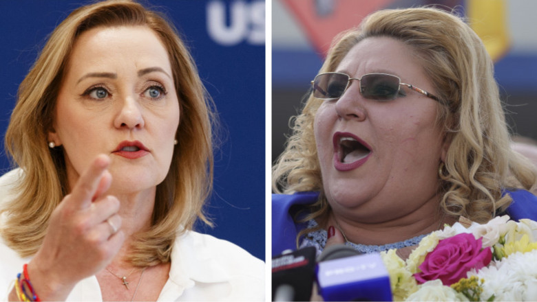 Elena Lasconi si Diana Sosoaca isi depun azi candidaturile la presedintie Imagine
