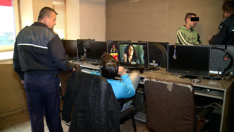 Elevi din Timisoara prezenti, dar in baruri si sali de jocuri pe calculator Imagine