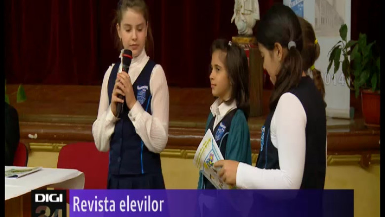 Elevii colegiului "Iuliu Maniu" din Oradea au scos o revista scrisa chiar de ei Imagine