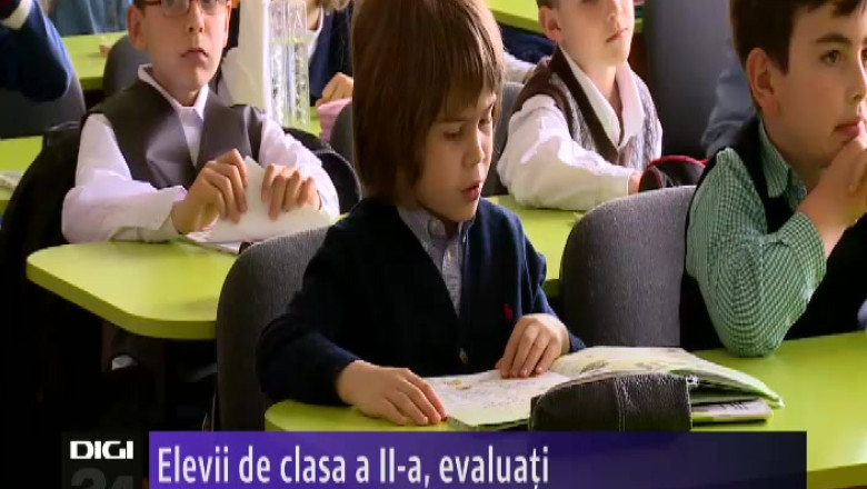 Elevii de clasa a II-a, evaluati  Imagine
