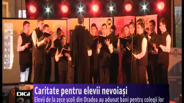 Elevii de la zece scoli din Oradea au adunat bani pentru elevii nevoiasi Imagine