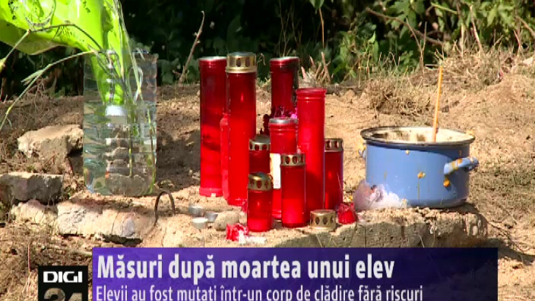 Elevii din Alunu, Valcea, mutati intr-un corp de cladire fara riscuri Imagine