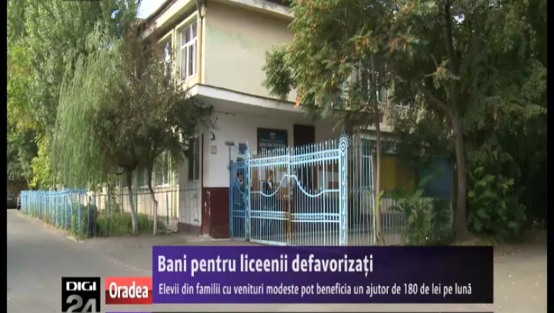 Elevii din familii cu venituri modeste pot beneficia un ajutor de 180 de lei pe luna Imagine