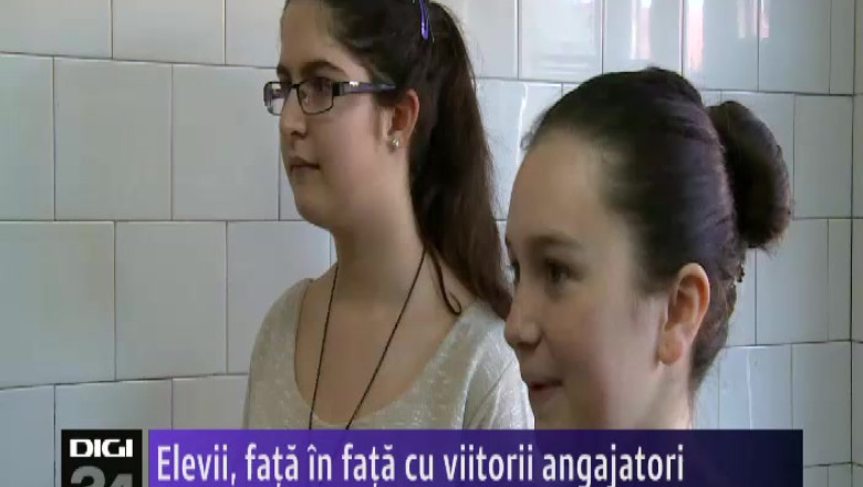 Elevii, fata in fata cu viitorii angajatori Imagine