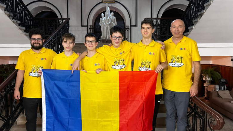 Elevii romani au castigat o medalie de aur si 3 de argint la Olimpiada Balcanica de Informatica pentru Juniori Imagine