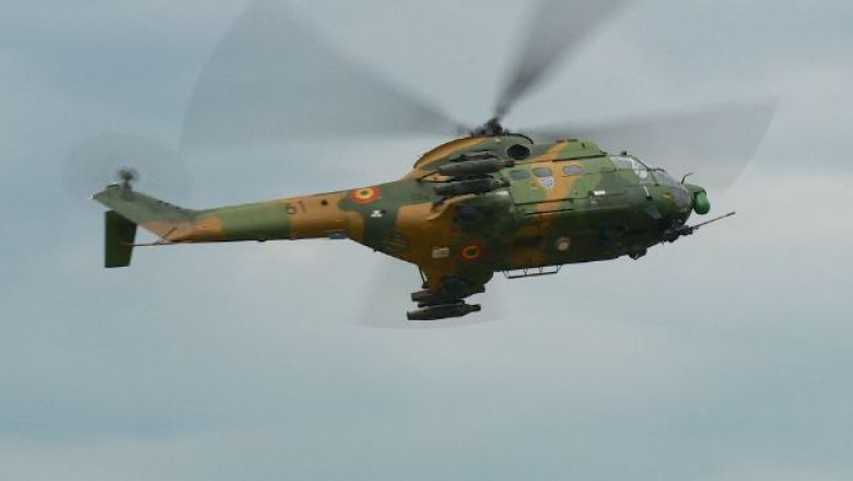Elicopter militar, prabusit in judetul Sibiu. Opt dintre cei 10 militari aflati in elicopter si-au pierdut viata Imagine