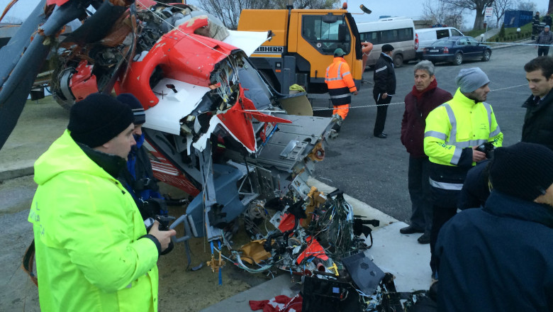 Elicopter prabusit. Ce vor sa lamureasca procurorii Imagine