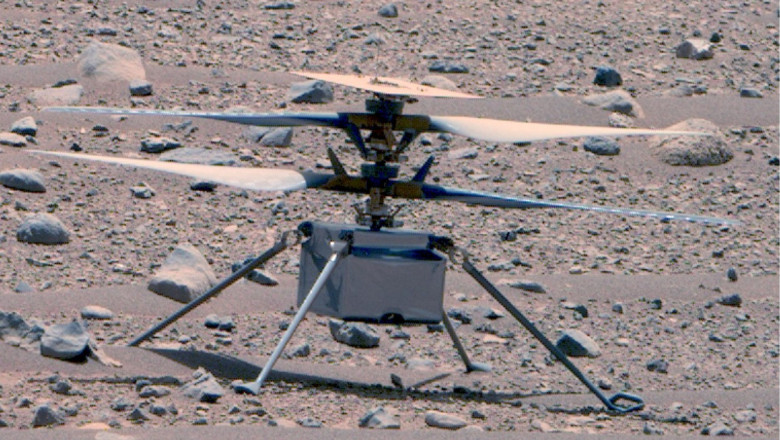 Elicopterul Ingenuity de pe Marte a ramas fara o elice si nu mai poate sa zboare. NASA anunta incheierea misiunii Imagine