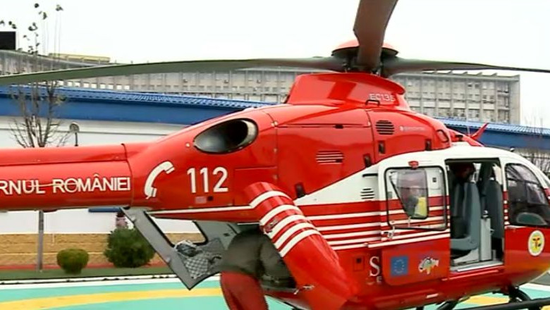 Elicopterul prabusit in Lacul Siutghiol, nefolosit timp de un an Imagine