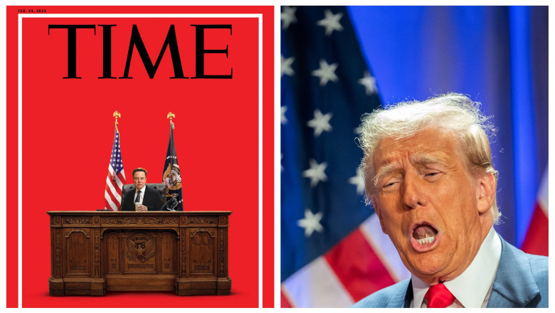 Elon Musk, presedintele „neoficial” al SUA. Cea mai recenta coperta a revistei Time provoaca o noua controversa in Statele Unite Imagine