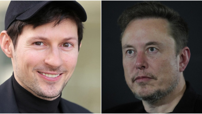 Elon Musk si Pavel Durov, intelegere de 300 de milioane de dolari: chatbotul AI Grok va fi integrat in Telegram Imagine