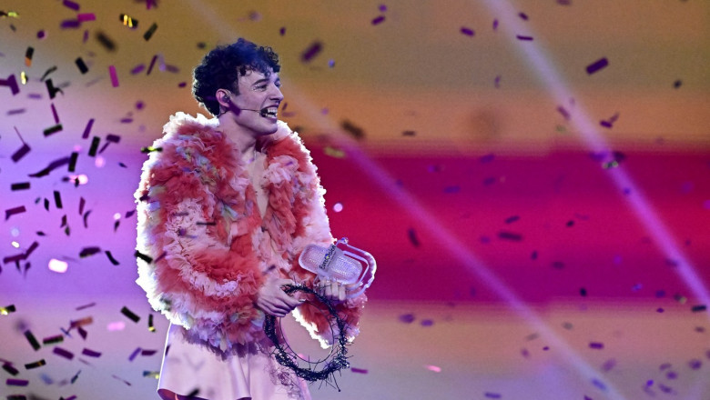 Elvetia a castigat Eurovision 2024, editie controversata din cauza razboiului din Gaza. Nemo a spart trofeul, publicul a huiduit EBU Imagine